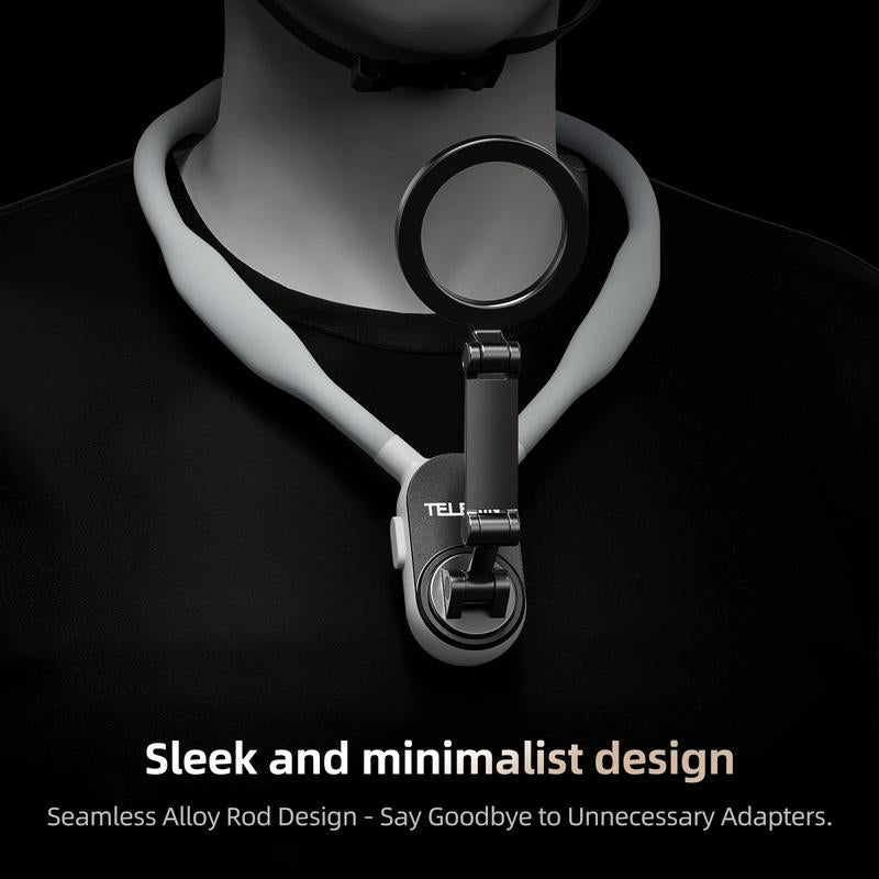 Silicone Telesin Magnetic Neck Hold Mount Selfie Stick Tripod for Cellphone for Iphone 15 14 13 12 Pro Max for HUAWEI SAMSUNG Accessories Smartphone Kindleholderremote Spigen Phonecase