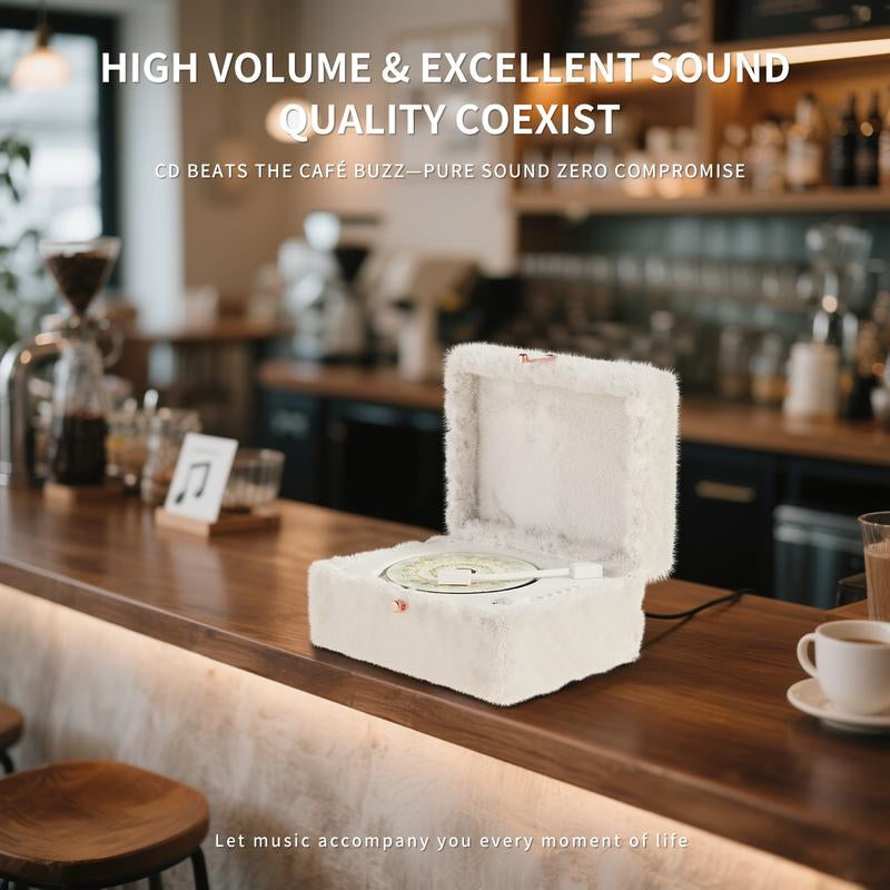 Yintiny Portable CD Player with Bluetooth, Wireless Remote