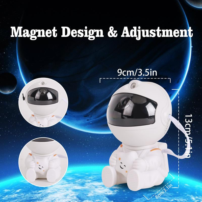 AMYTHYLLA Astronaut Projector LED Night Lights for Bedroom Cozy Corner, Mini Table Galaxy Projector Lamp with Nebula Effects, Starry Star Projector LED Light with Remote Controller for Living Room Decor, Summer Gift, Bedroom Decor, Indoor Cozy Lighting4
