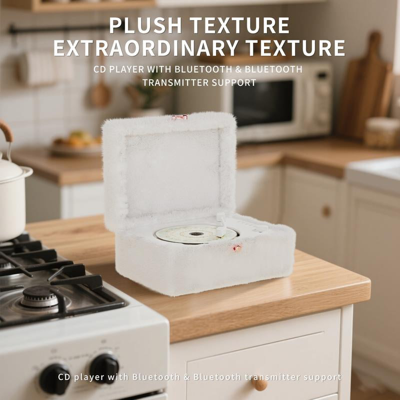 Yintiny Portable CD Player with Bluetooth, Wireless Remote