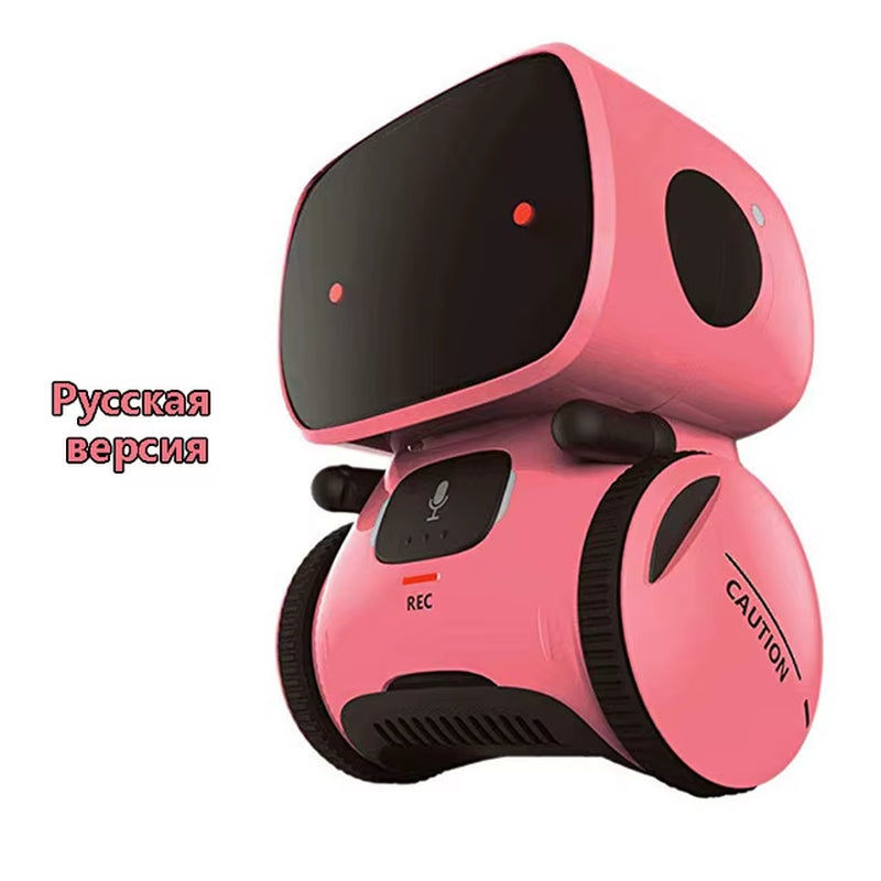 Newest Type Smart Robots Dance Voice Command 3 Languages Versions Touch Control Toys Interactive Robot Cute Toy Gifts for Kids