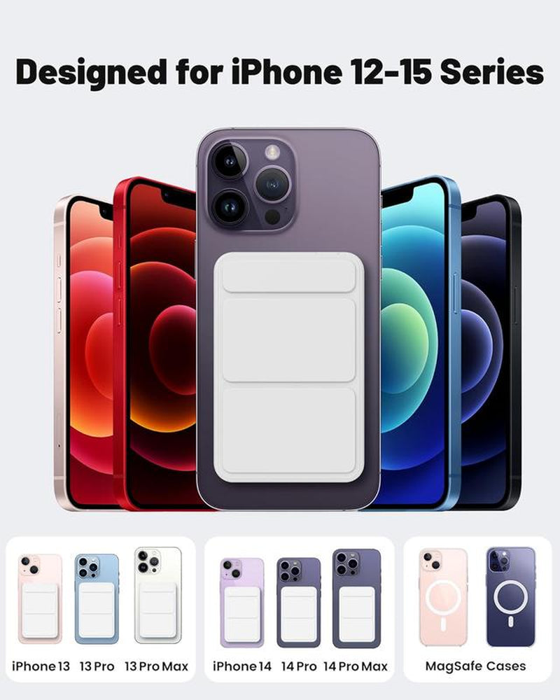 Wireless Charging Power Bank, 10000 Mah Power Bank with Folding Stand and USB-C Cable LED Display, Magnetic Power Bank 22.5W PD Fast Charging for Iphone