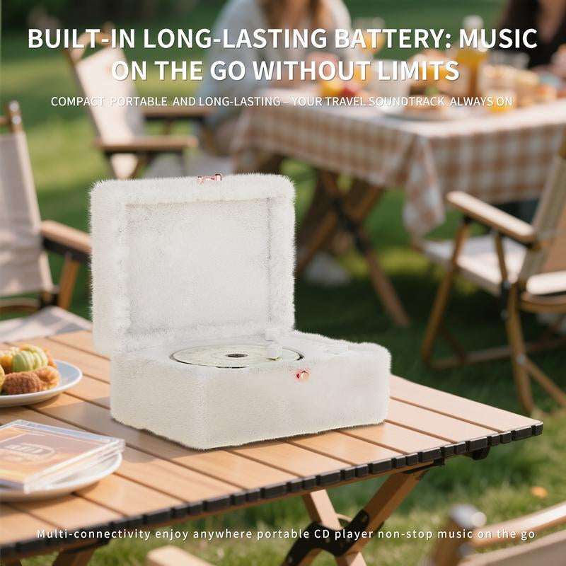 Yintiny Portable CD Player with Bluetooth, Wireless Remote