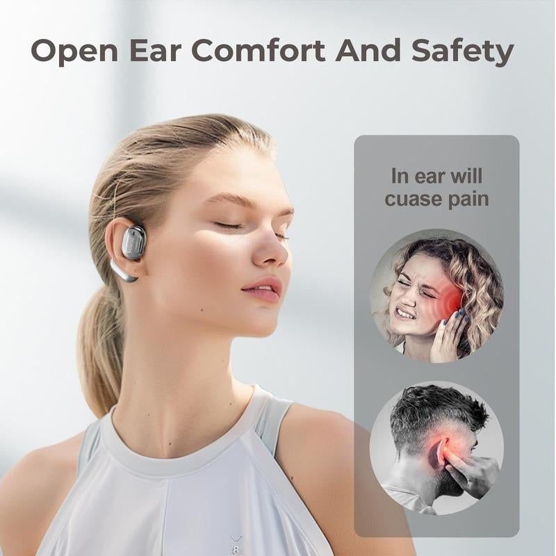 MINISO MS162 Wireless Bluetooth 5.4 HIFI Sound Quality Bluetooth Headphones Sports Gaming with Low Latency Earbuds Touch Control IPX5 Waterproof with Microphone Earphones Headsets