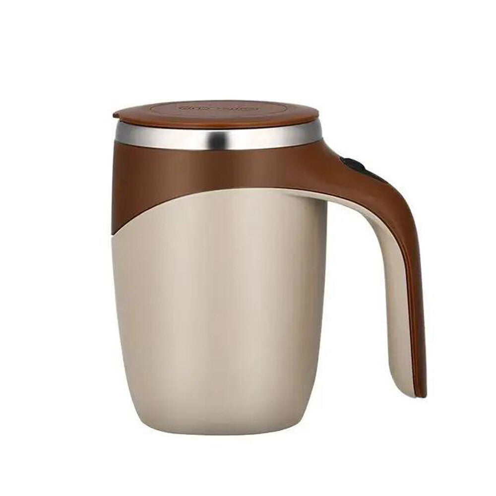 Automatic Self Mixing Magnetic Coffee Cup Stainless Steel Milk Self Stirring Mug
