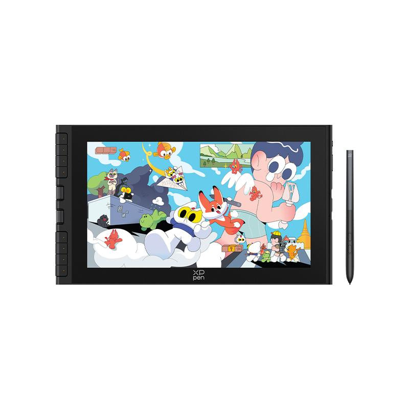 Black Friday Xppen Artist 12 3Rd Graphics Drawing Tablet 1920X1080 Resolution Anti-Glare AG Nano-Etched Glass 16K Pressure Levels X4 Smart Chip Stylus Foldable Stand Portable Writing Pad