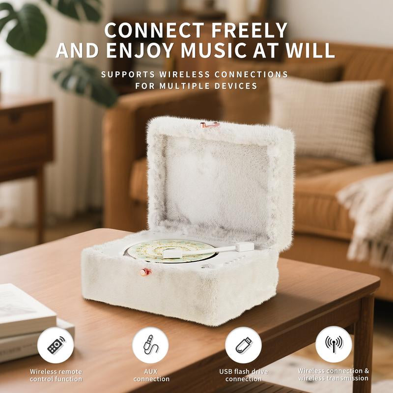 Yintiny Portable CD Player with Bluetooth, Wireless Remote